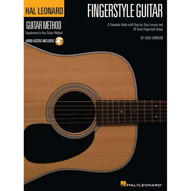 Hal Leonard HL00697378 Fingerstyle Guitar Method with CD